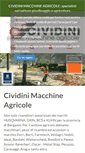 Mobile Screenshot of cividinimacchineagricole.it